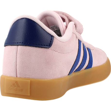 Baskets fille modèle vl court à scratch Rose pink 3 - vertbaudet enfant 