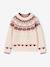 Pull de Noël fille manches longues écru 3 - vertbaudet enfant 