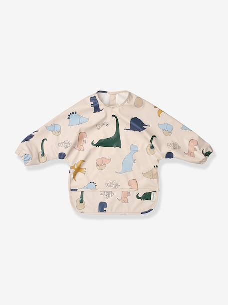 Bavoir à manches Merle - argile+blanc+blush+écru+jaune+jaune imprimé+rose+rose pâle+taupe+vieux rose 1 - vertbaudet enfant 