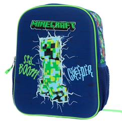 -Sac à dos maternelle minecraft 32 cm