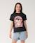 T-shirt enfant costa del sol band Bone+Washed black 7 - vertbaudet enfant 