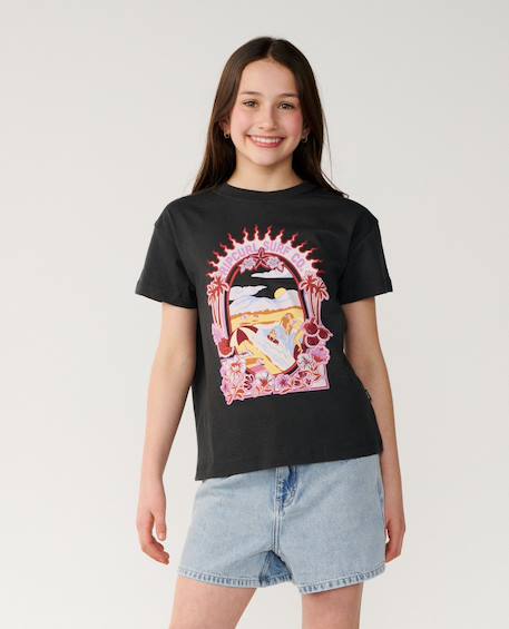 Fille-T-shirt, sous-pull-T-shirt enfant costa del sol band
