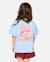 T-shirt fille the road trip Sky blue 2 - vertbaudet enfant 