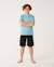 T-shirt garçon surf shack art Bone+Washed black+Wave pool 16 - vertbaudet enfant 