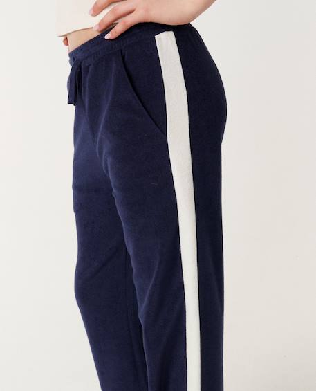 Pantalon fille costa del sol terry Navy 5 - vertbaudet enfant 