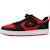 Baskets garçon court borough low recraft Blanc+Noir+Rouge+Rouge 600 14 - vertbaudet enfant 