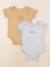 Lot de 2 bodies en coton - 9 mois Bleu, marron 1 - vertbaudet enfant 