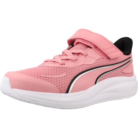 Baskets fille à scratch skyrocket 2 Rose pink 4 - vertbaudet enfant 