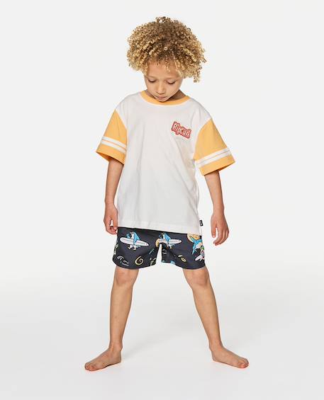 T-shirt garçon paddle out logo Bone+Wave pool 3 - vertbaudet enfant 