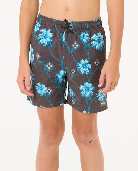 Garçon-Maillot de bain-Short de bain volley surf revival floral garçon