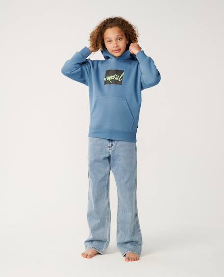 Sweat à capuche garçon rip script icon Bluefin 5 - vertbaudet enfant 