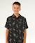 Chemise eternal shred manches courtes garçon Denim délavé+Noir délavé 12 - vertbaudet enfant 