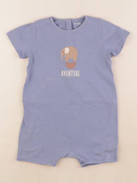 Pyjama coton - 36 mois Bleu 1 - vertbaudet enfant 