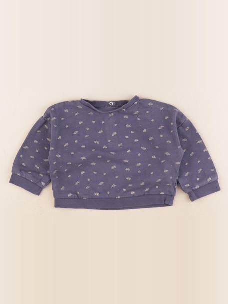 Sweat - 12 mois Bleu 1 - vertbaudet enfant 