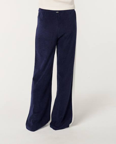 Pantalon fille costa del sol terry Navy 3 - vertbaudet enfant 