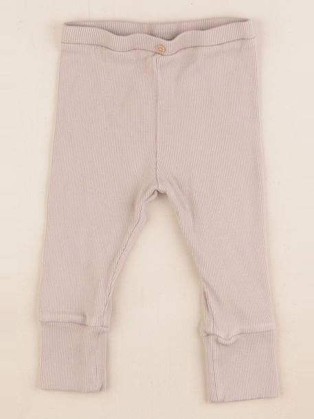 Legging - 12 mois Beige 1 - vertbaudet enfant 
