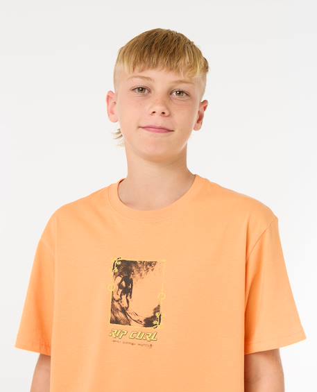 T-shirt raw energy frame garçon Mandarin zest 5 - vertbaudet enfant 