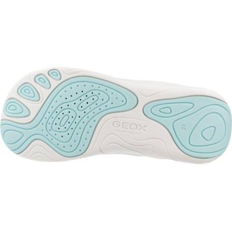 Baskets garçon souples à scratch j foot run Bleu+Vert 6 - vertbaudet enfant 
