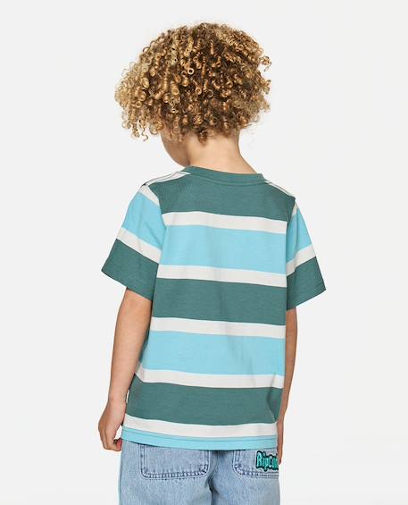 T-shirt garçon paddle out stripe Wave pool 2 - vertbaudet enfant 