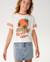 T-shirt fille surf culture crop Bone 5 - vertbaudet enfant 