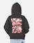 Sweat zippé à capuche fille road trip Washed black 2 - vertbaudet enfant 