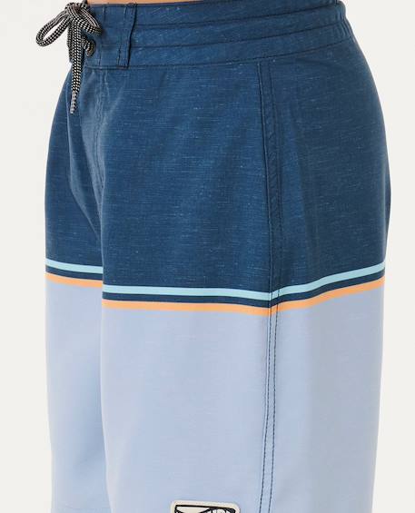 Short de bain boardshort enfant streamline stripe 15' Marine 5 - vertbaudet enfant 