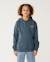 Sweat à capuche garçon air shred Pine night+Vintage white 1 - vertbaudet enfant 