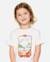 T-shirt fille surf vista Bone+Bright pink 4 - vertbaudet enfant 