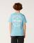 T-shirt garçon staple Blanc+Light navy+Wave pool 15 - vertbaudet enfant 