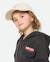 Sweat zippé à capuche fille road trip Washed black 4 - vertbaudet enfant 