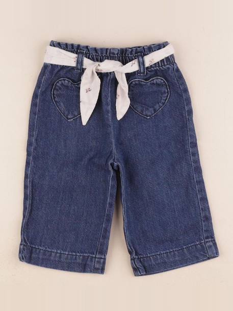 Jean - 6 mois Bleu 1 - vertbaudet enfant 