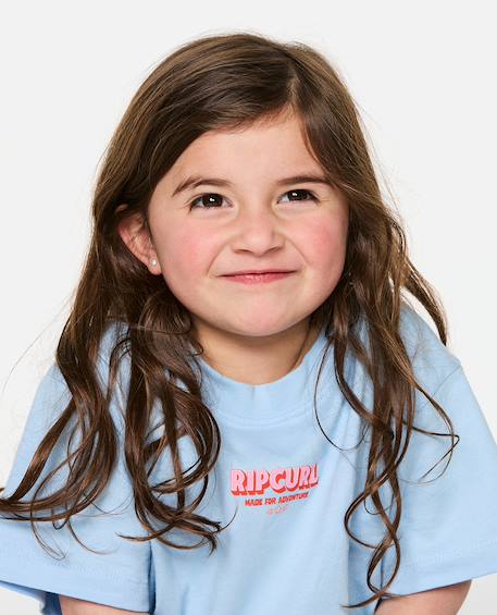 T-shirt fille the road trip Sky blue 4 - vertbaudet enfant 