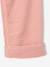 Pantalon large fille velours rose poudré 4 - vertbaudet enfant 