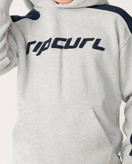 Sweat à capuche garçon archive panel Grey marle 6 - vertbaudet enfant 
