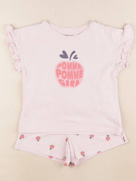 Pyjama coton - 4 ans Rose 1 - vertbaudet enfant 