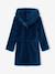 Robe de chambre garçon à capuche bleu océan 2 - vertbaudet enfant 