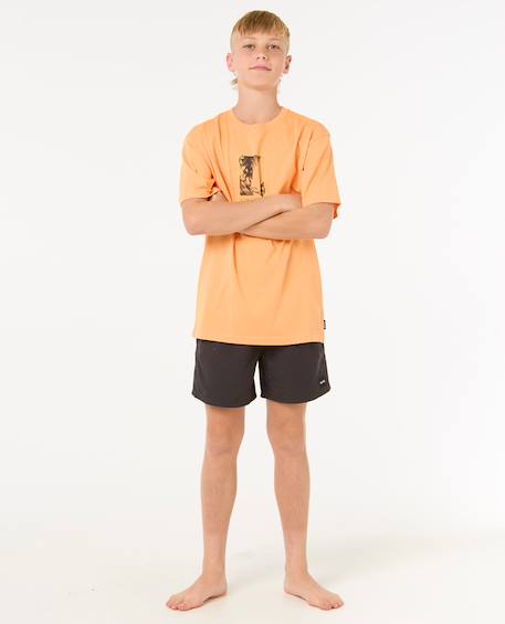 T-shirt raw energy frame garçon Mandarin zest 4 - vertbaudet enfant 