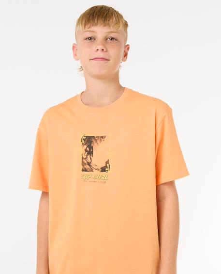 T-shirt raw energy frame garçon Mandarin zest 6 - vertbaudet enfant 