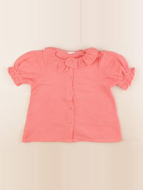 Blouse - 6 ans Rose 1 - vertbaudet enfant 