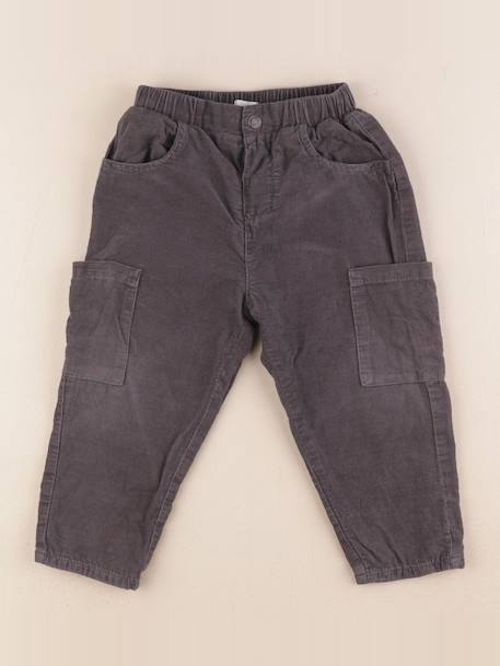 Pantalon - 24 mois Gris 1 - vertbaudet enfant 