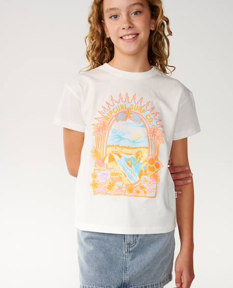 T-shirt enfant costa del sol band Bone+Washed black 5 - vertbaudet enfant 