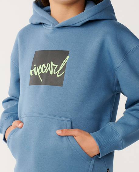 Sweat à capuche garçon rip script icon Bluefin 6 - vertbaudet enfant 