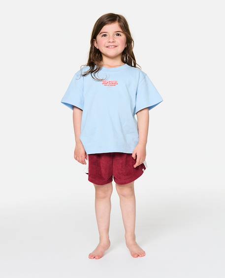 T-shirt fille the road trip Sky blue 3 - vertbaudet enfant 