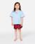 T-shirt fille the road trip Sky blue 3 - vertbaudet enfant 