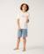 T-shirt garçon surf shack art Bone+Washed black+Wave pool 5 - vertbaudet enfant 