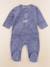 Pyjama velours - 9 mois Bleu 1 - vertbaudet enfant 