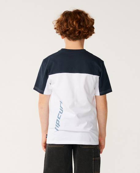 T-shirt garçon archive thrashed panel White 3 - vertbaudet enfant 
