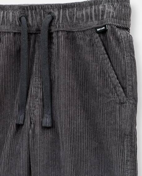Pantalon surf cord - garçon Washed black 2 - vertbaudet enfant 