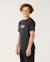 T-shirt garçon surf shack art Bone+Washed black+Wave pool 8 - vertbaudet enfant 