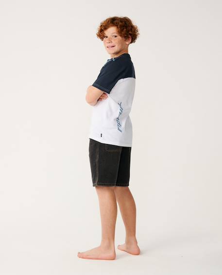 T-shirt garçon archive thrashed panel White 4 - vertbaudet enfant 